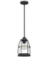 Admiral Small 1-light Mini Pendant Mottled Black