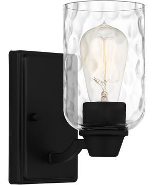 Acacia Small 1-light Wall Sconce Matte Black