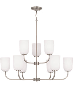 Lawson 9-Light Chandelier Brushed Nickel