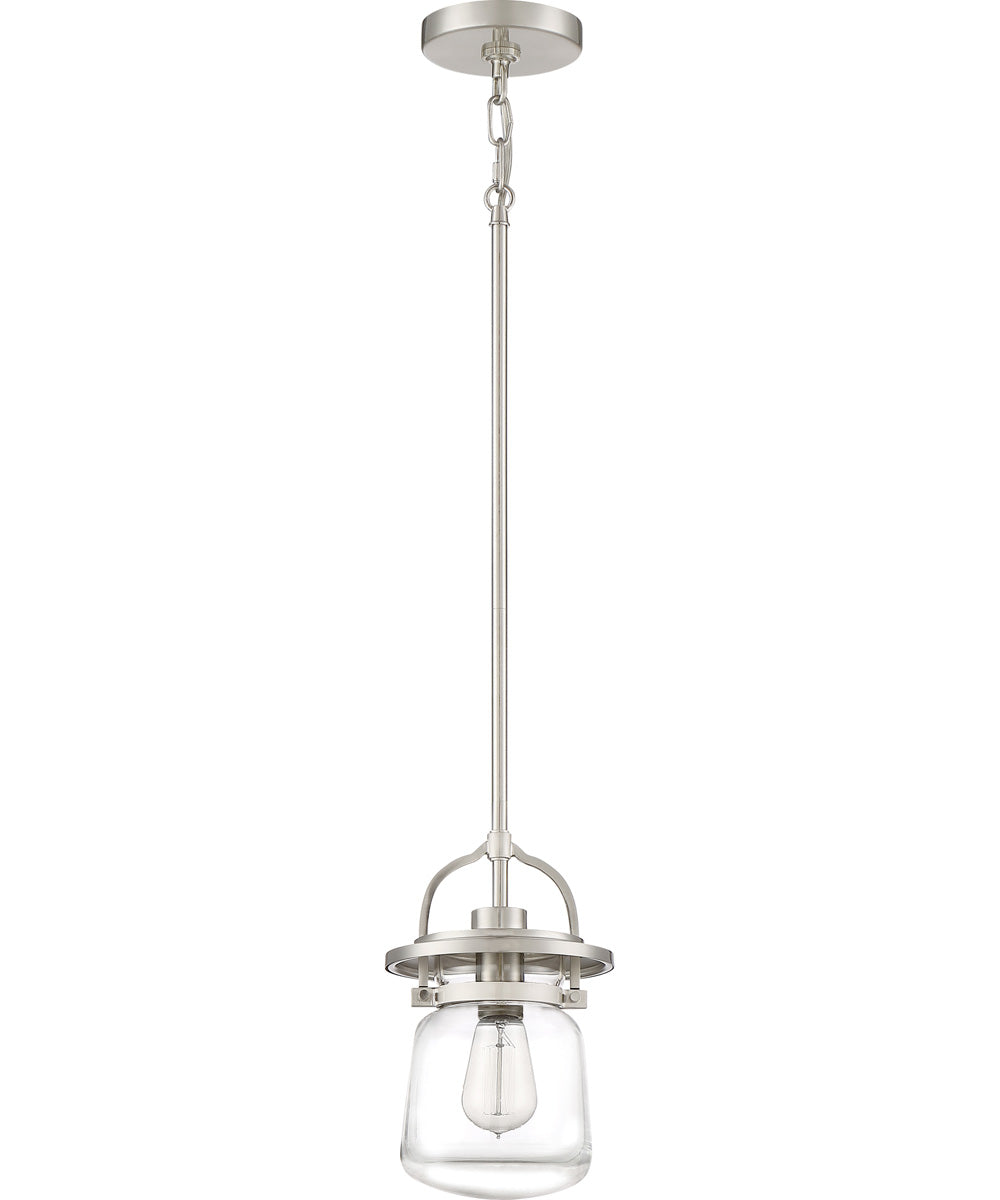 LaSalle Small 1-light Mini Pendant Brushed Nickel