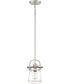 LaSalle Small 1-light Mini Pendant Brushed Nickel