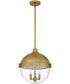 Perrine 3-light Pendant Weathered Brass