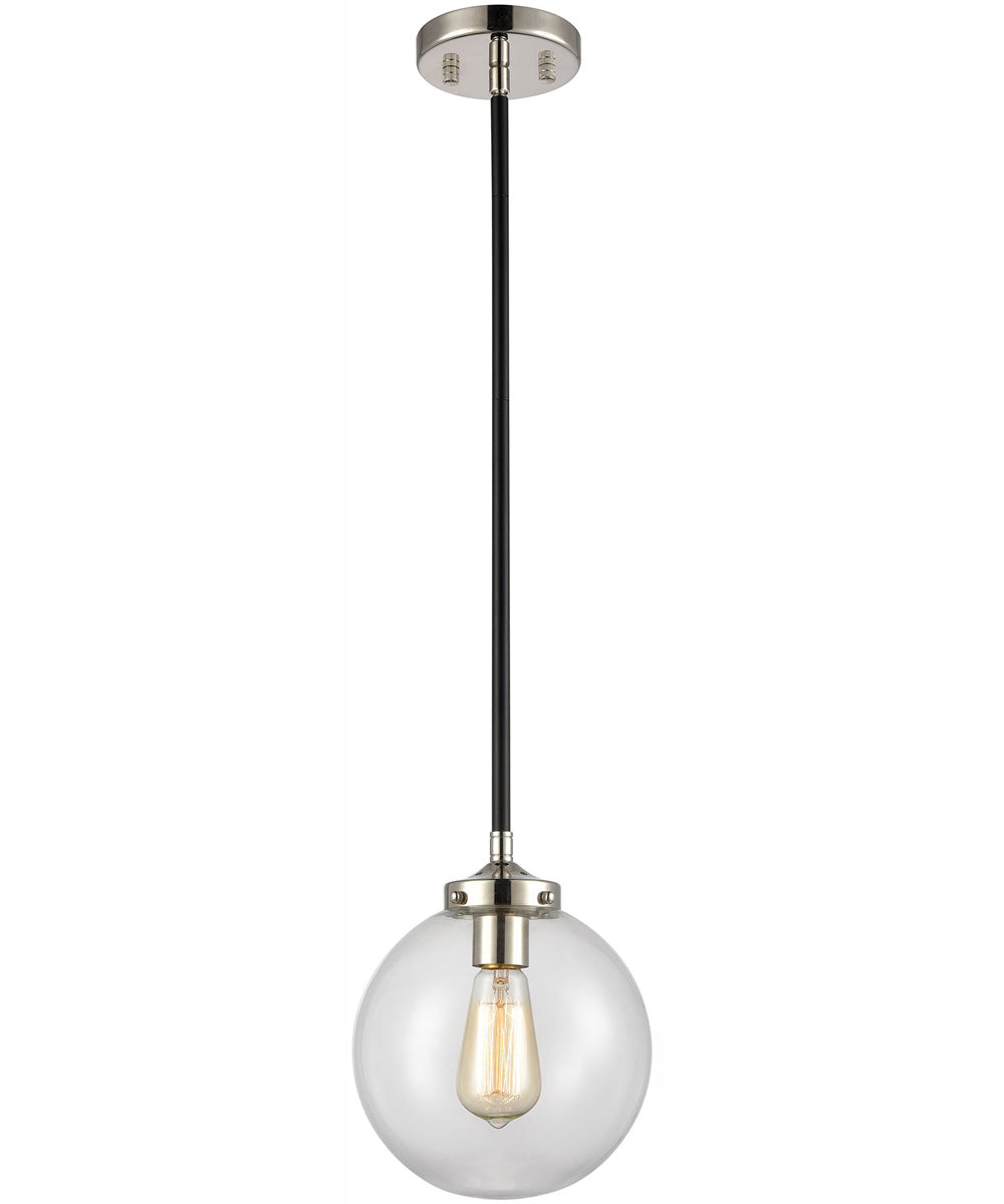 Boudreaux 8'' Wide 1-Light Mini Pendant - Matte Black