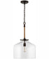 Corde 1-Light Pendant Bronze