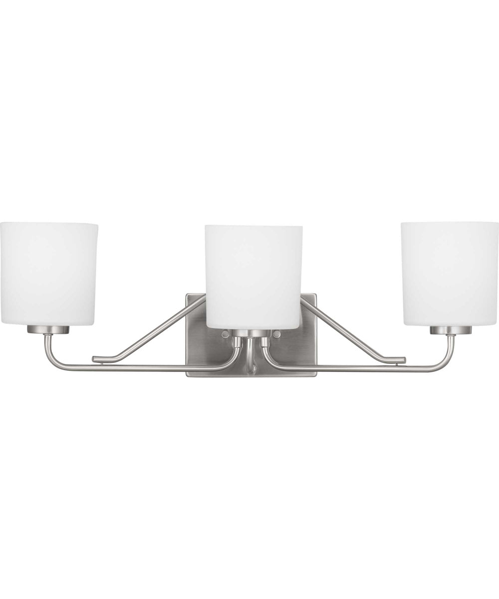 Tobin 3-Light Bath & Vanity Brushed Nickel