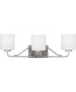 Tobin 3-Light Bath & Vanity Brushed Nickel