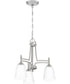 Billingsley 3-light Chandelier Brushed Nickel