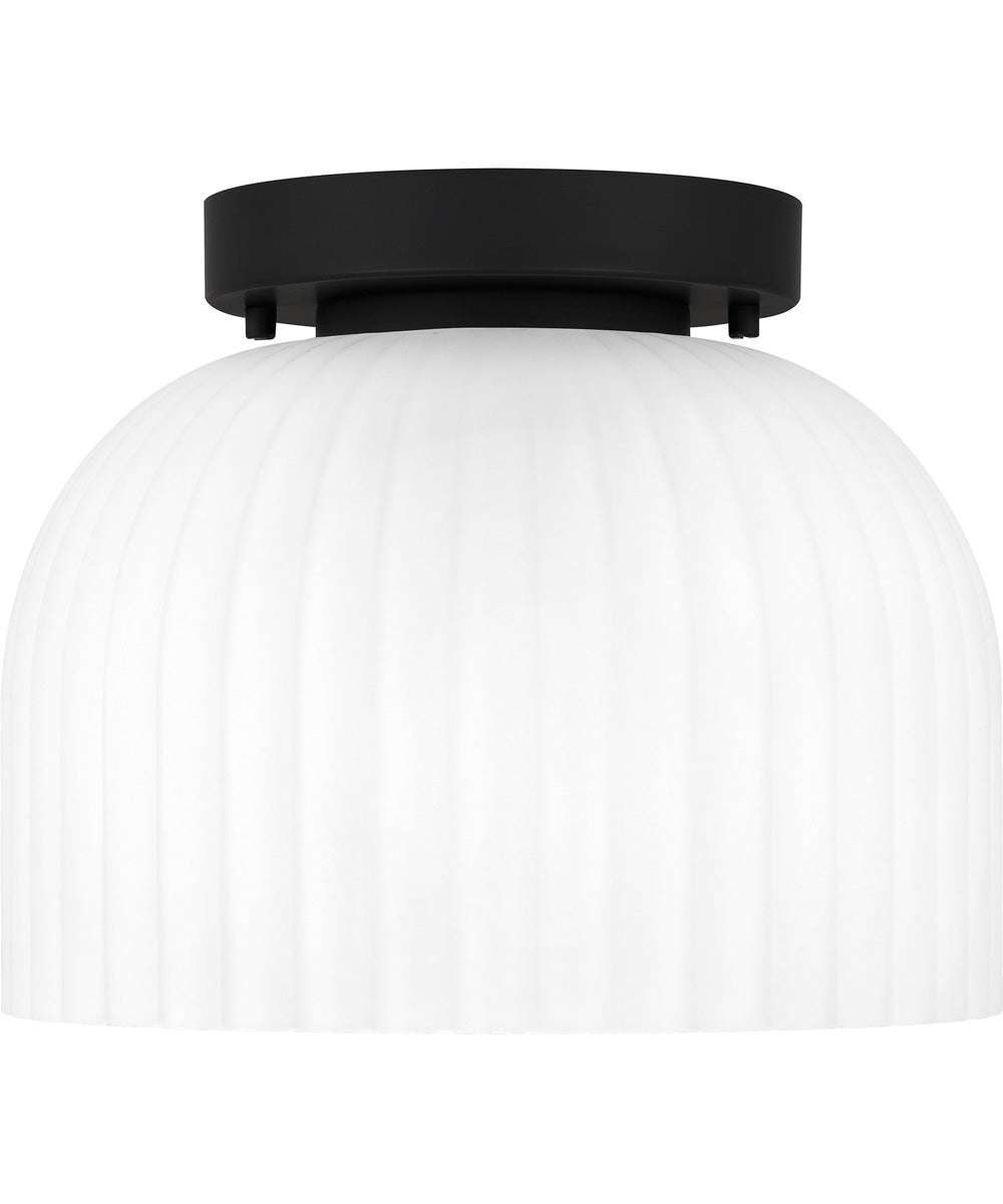 Quoizel Flush Mount Small 1-light Flush Mount Matte Black