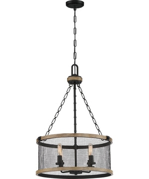 McCrady 4-light Pendant Matte Black