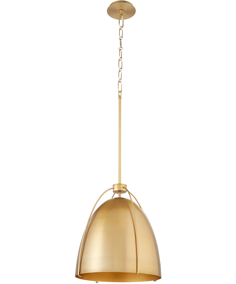 1-light Pendant Aged Brass