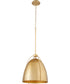 1-light Pendant Aged Brass