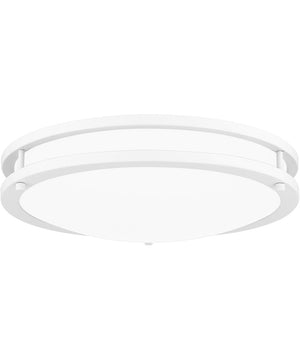 Euclid  Semi Flush Mount White Lustre