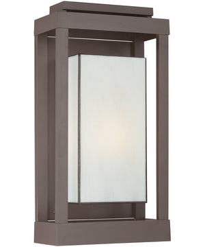 Powell Large 1-light Outdoor Wall Light Western Bronze