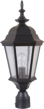 22"H Chadwick 1-Light Outdoor Post Light Midnight