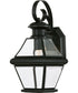 Rutledge Small 1-light Outdoor Wall Light Mystic Black