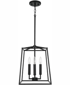 Thea 4-Light Foyer Matte Black