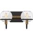 Phoenix Medium 2-light Bath Light Western Bronze