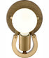 Sabine 5'' Wide 1-Light Vanity-Light - Pecan/Brushed Gold