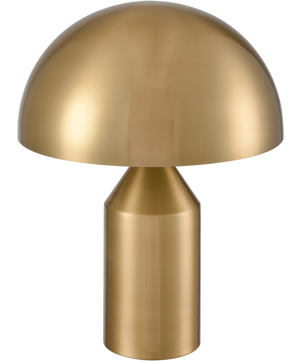 Pilleri 22'' High 2-Light Desk Lamp - Brass