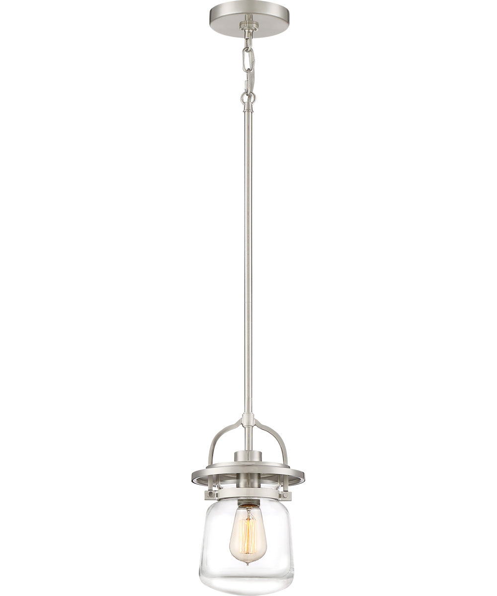 LaSalle Small 1-light Mini Pendant Brushed Nickel