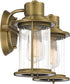 Riggs Medium 2-light Bath Light Weathered Brass