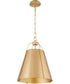 1-light Pendant Aged Brass