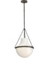 Collins 1-Light Medium Pendant in Black Oxide