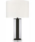 Tower Plaza 26'' High 1-Light Table Lamp - Clear