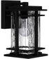 McAlister Small 1-light Outdoor Wall Light Earth Black