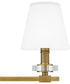Kelsey Glen Large 3-light Bath Light Weathered Brass