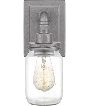 Squire Small 1-light Wall Sconce Galvanized