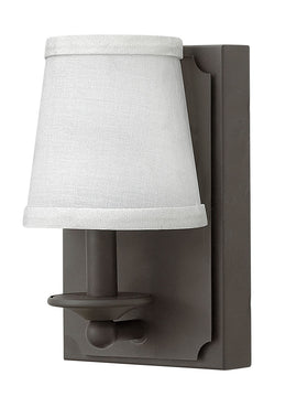 5"W Avenue 1-Light Sconce in Oil Rubbed Bronze