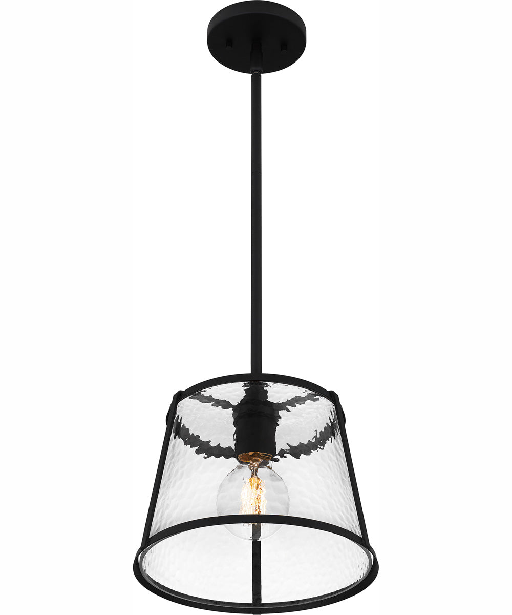 Quoizel Piccolo Pendant 1-light Mini Pendant Matte Black