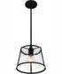 Quoizel Piccolo Pendant 1-light Mini Pendant Matte Black