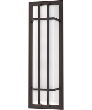 26"H Trilogy LED Outdoor Wall Sconce Bronze