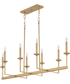 Eldorado 8-light Chandelier Aged Brass