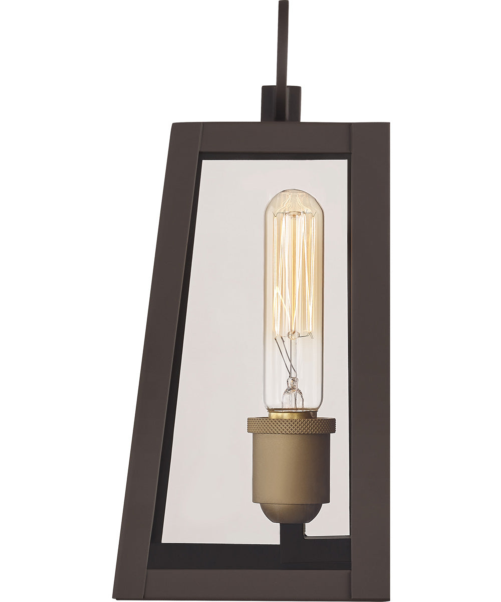 Poplar Point Small 1-light Outdoor Wall Light Old Bronze