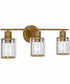 Isla Large 3-light Bath Light Weathered Brass