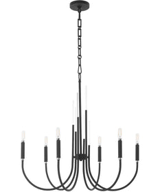 SUMMIT 6-light Chandelier Textured Black