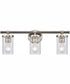 Burrow 22'' Wide 3-Light Vanity-Light - Polished Nickel