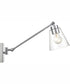 East Point 14.5'' High 1-Light Swingarm Sconce - Polished Chrome