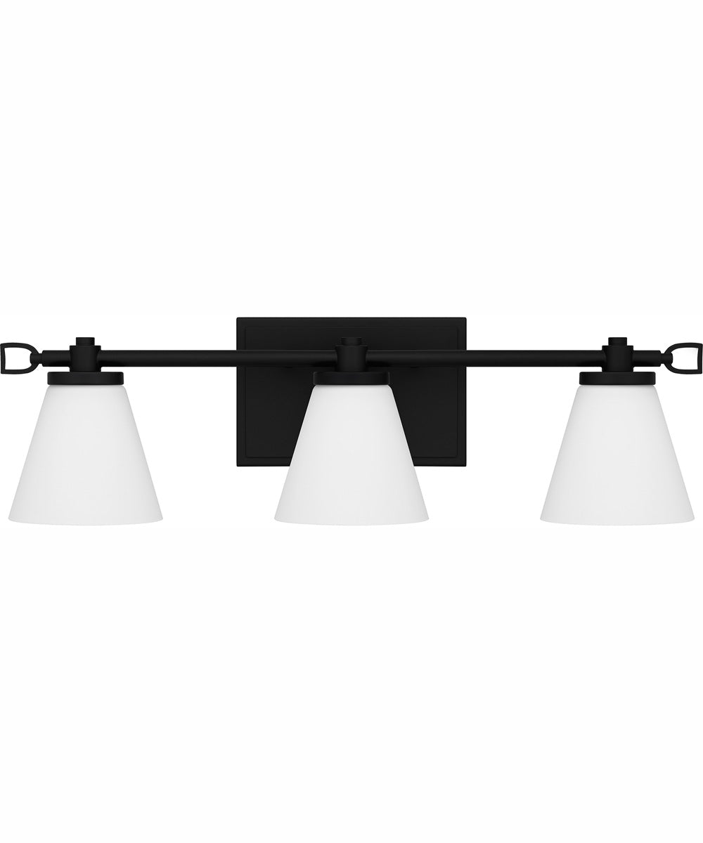 Daniels Large Bath Light Matte Black