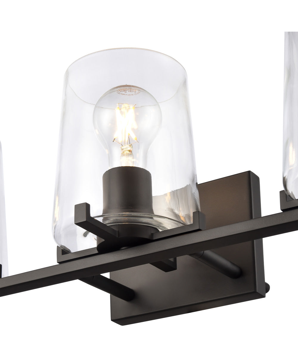 Votisse 22.25'' Wide 3-Light Vanity-Light - Matte Black