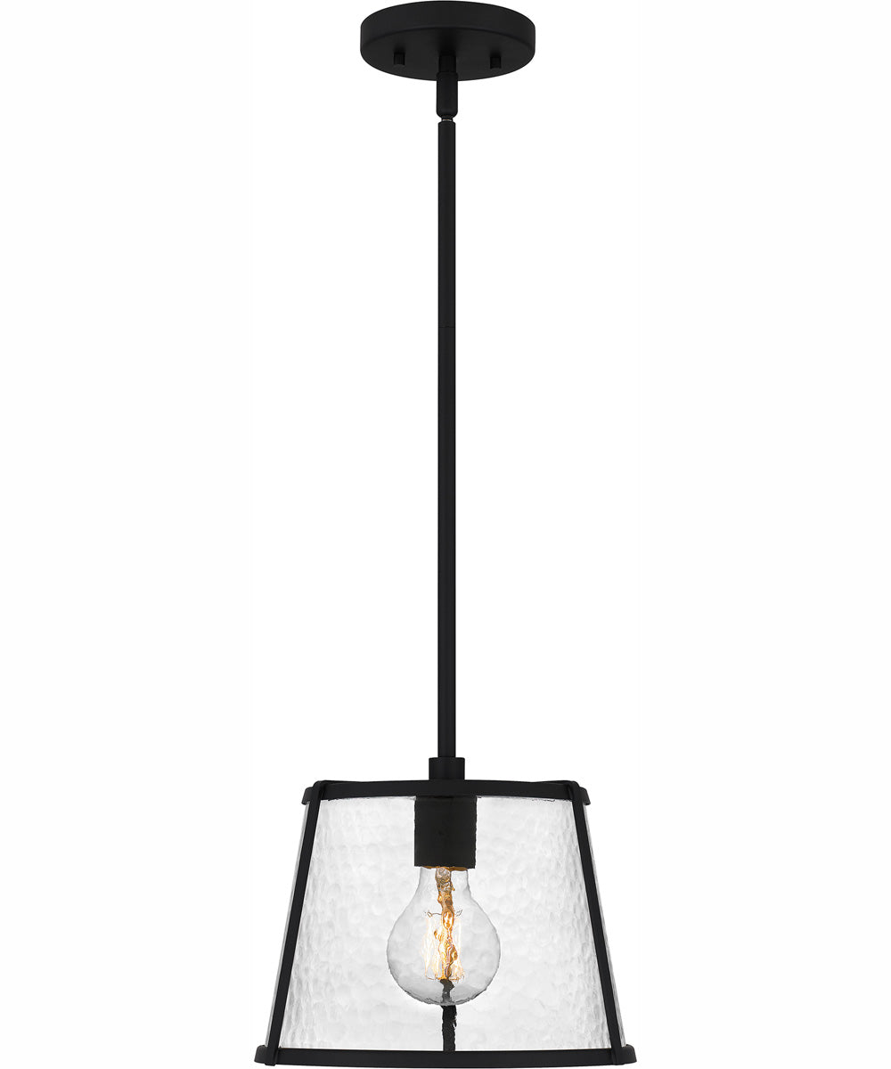 Quoizel Piccolo Pendant 1-light Mini Pendant Matte Black