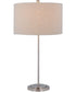 Pomada 1-Light Table Lamp Ps/Bge Laser Cut Microfiber Shade