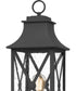 Ellerbee Large 1-light Outdoor Post Light Mottled Black