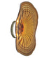 Amber Handover 20In Led Hand Blown Art Glass Wall Light