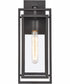 Gladwyn 16.5'' High 1-Light Outdoor Sconce - Matte Black