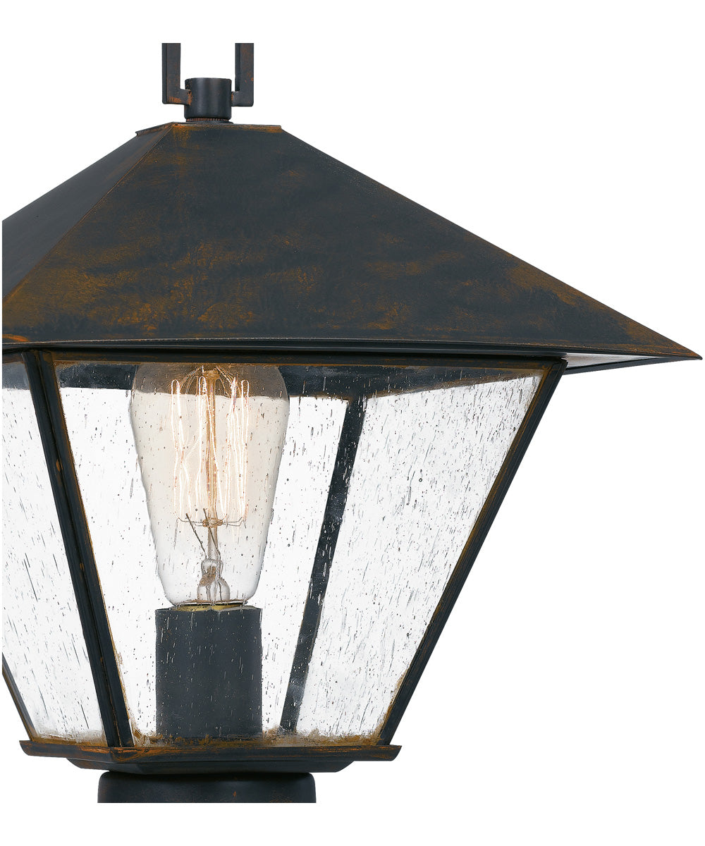 Corporal Large 1-light Outdoor Post Light Industrial Bronze