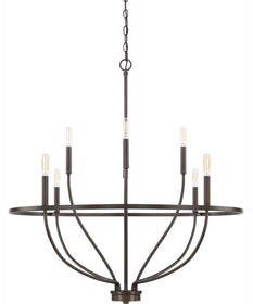 Greyson 8-Light Chandelier Bronze